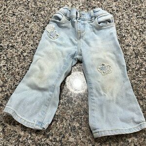 OshKosh B'gosh Light Wash Kids Jeans with Embroidery